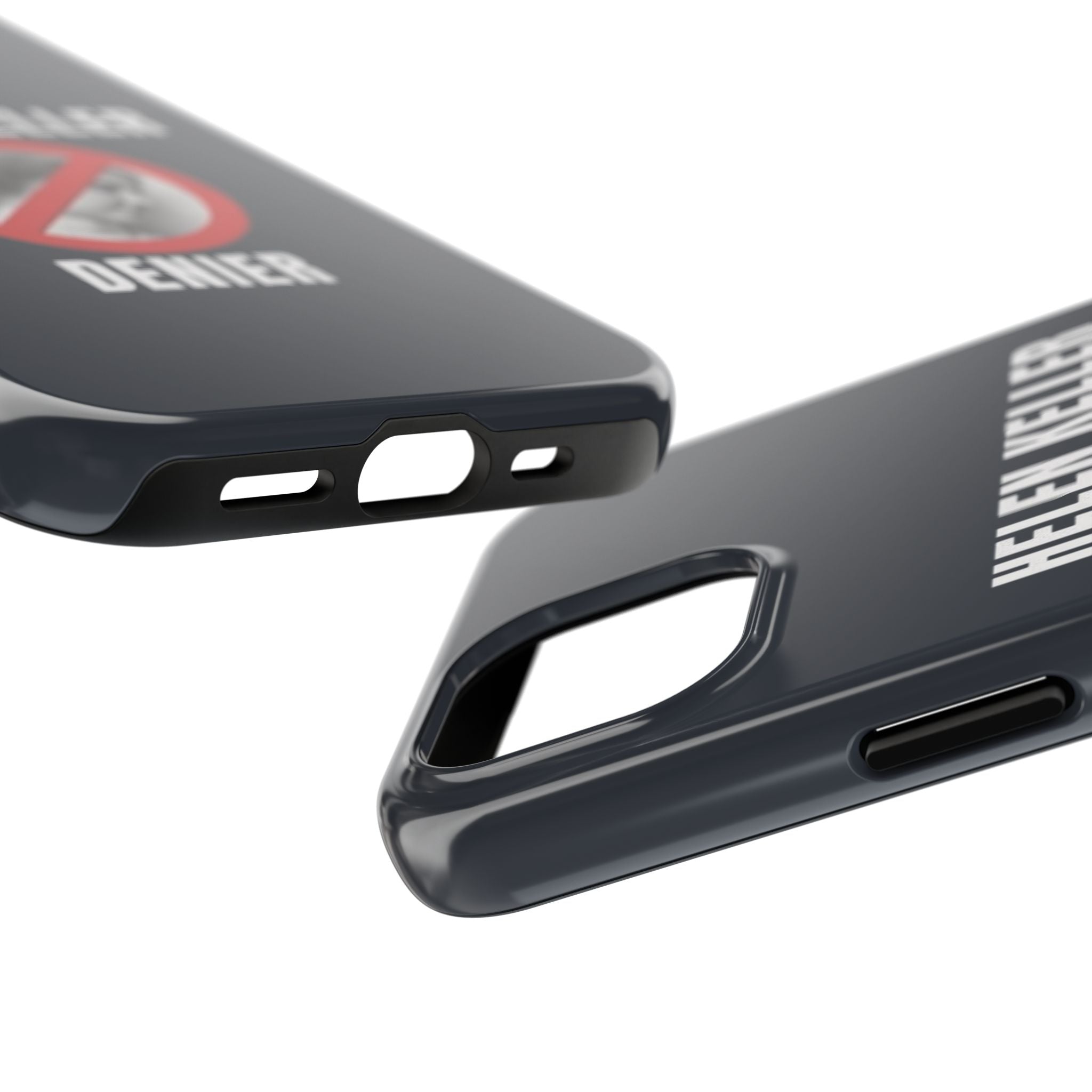 Hellen Keller Denier Phone Case - Black
