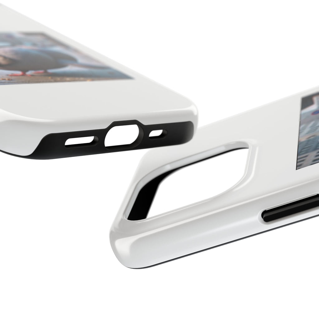 Bird With Fat Butt Phone Case - White