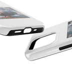 Bird With Fat Butt Phone Case - White