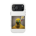 Sad Emoji Costume Phone Case - White