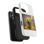 Sad Emoji Costume Phone Case - White
