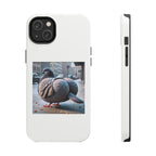 Bird With Fat Butt Phone Case - White