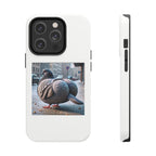 Bird With Fat Butt Phone Case - White