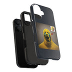 Sad Emoji Costume Phone Case - Black