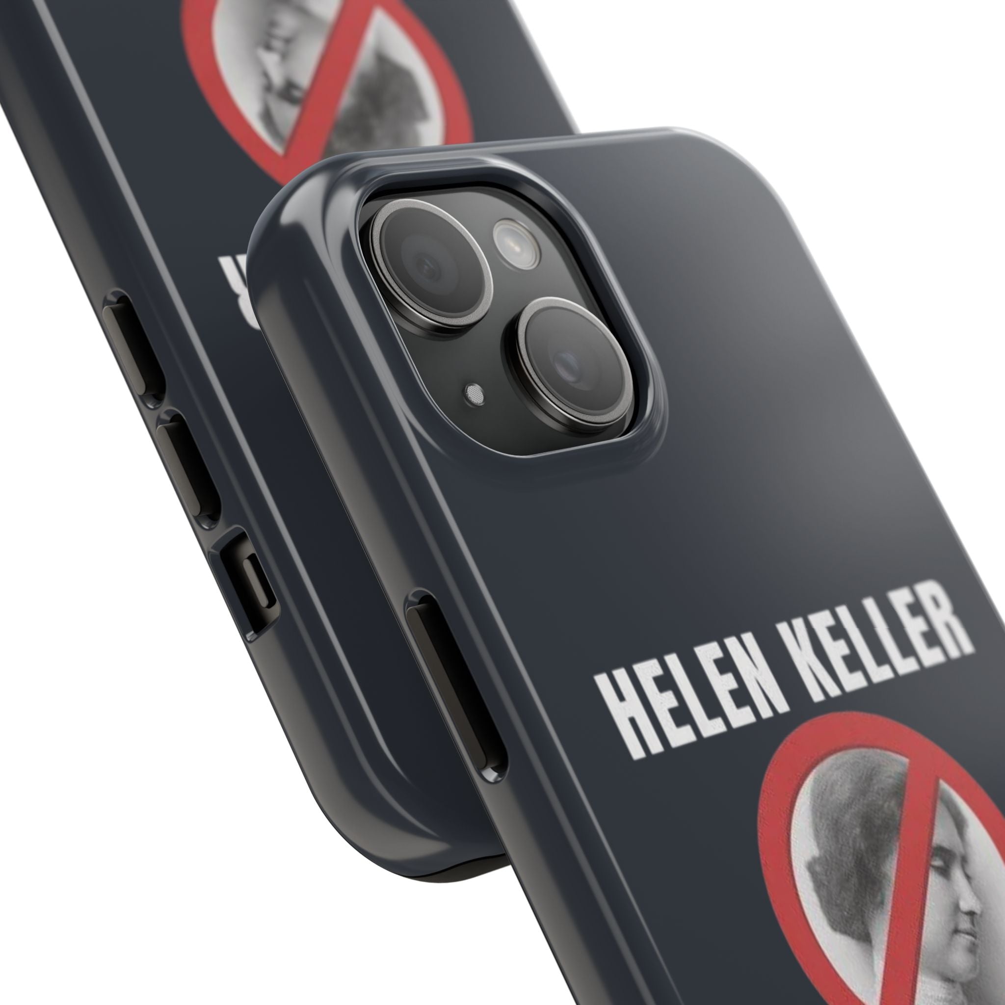 Hellen Keller Denier Phone Case - Black