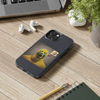 Sad Emoji Costume Phone Case - Black