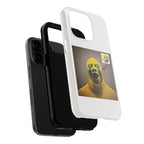 Sad Emoji Costume Phone Case - White