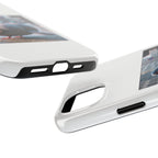 Bird With Fat Butt Phone Case - White