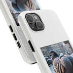 Bird With Fat Butt Phone Case - White