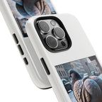 Bird With Fat Butt Phone Case - White