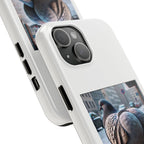 Bird With Fat Butt Phone Case - White