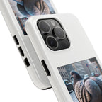 Bird With Fat Butt Phone Case - White
