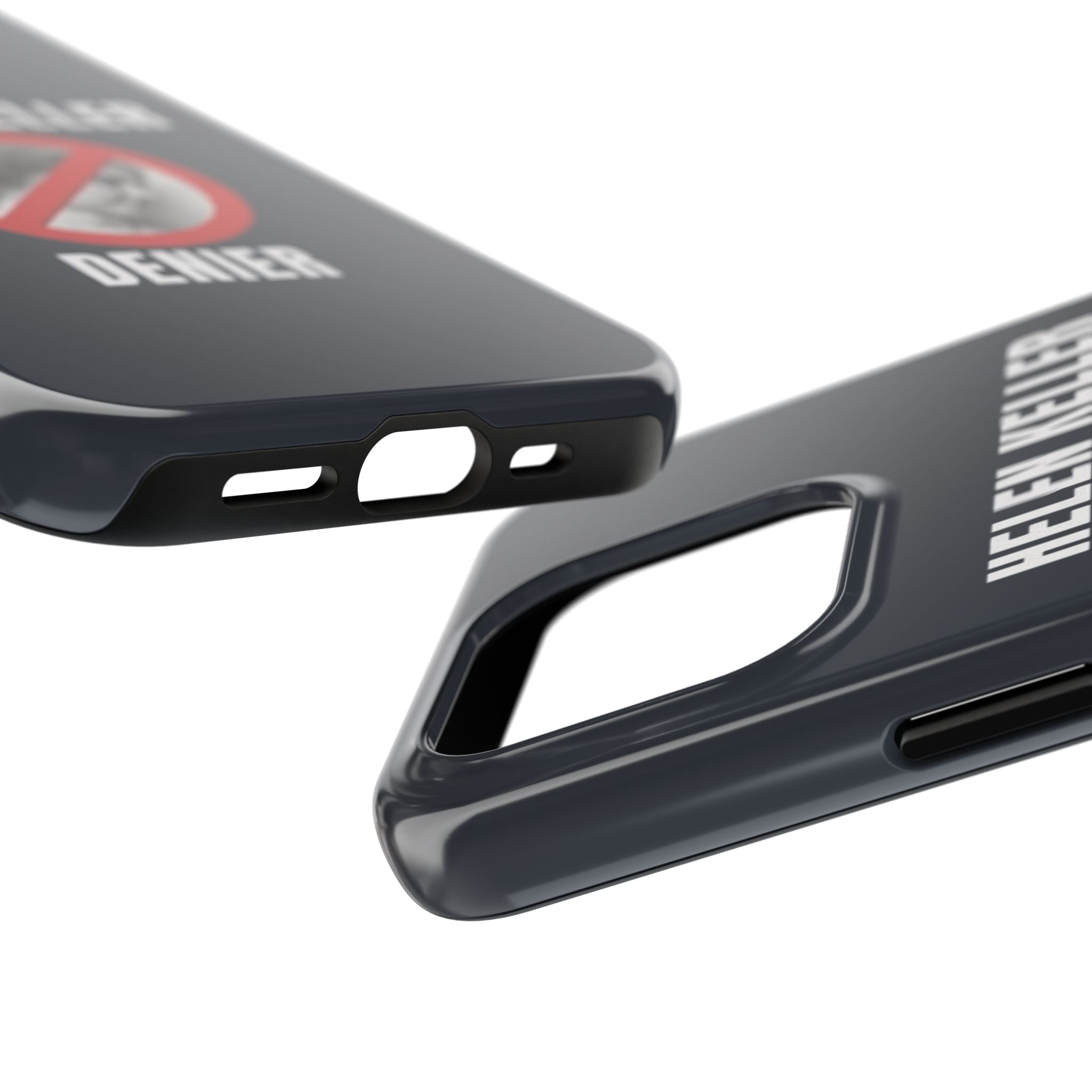 Hellen Keller Denier Phone Case - Black