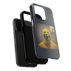 Sad Emoji Costume Phone Case - Black