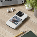 Bird With Fat Butt Phone Case - White