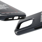 Testicular Injuries in Women's Sports Phone Case - Black