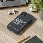 Testicular Injuries in Women's Sports Phone Case - Black