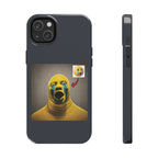 Sad Emoji Costume Phone Case - Black