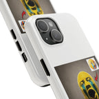 Sad Emoji Costume Phone Case - White