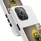 Sad Emoji Costume Phone Case - White