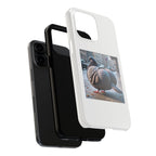 Bird With Fat Butt Phone Case - White
