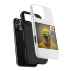 Sad Emoji Costume Phone Case - White