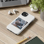 Bird With Fat Butt Phone Case - White