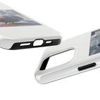 Bird With Fat Butt Phone Case - White