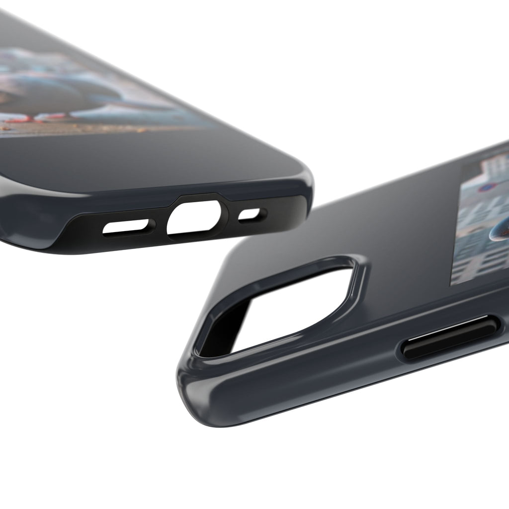 Bird With Fat Butt Phone Case - Black