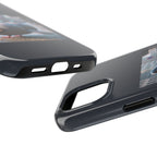 Bird With Fat Butt Phone Case - Black