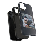 Bird With Fat Butt Phone Case - Black