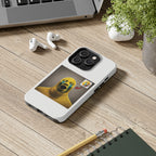Sad Emoji Costume Phone Case - White