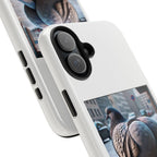 Bird With Fat Butt Phone Case - White