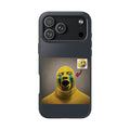Sad Emoji Costume Phone Case - Black
